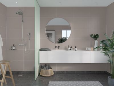 Fibo Contemporary - Warm Grey (Tile Effect)