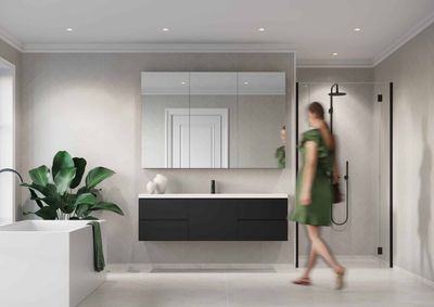 Fibo Urban - Grey Cement (Chevron)