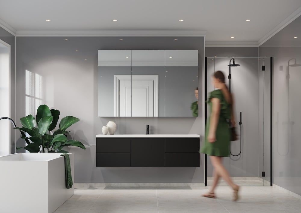 Fibo Timeless - Medium Grey (Plain Panel)