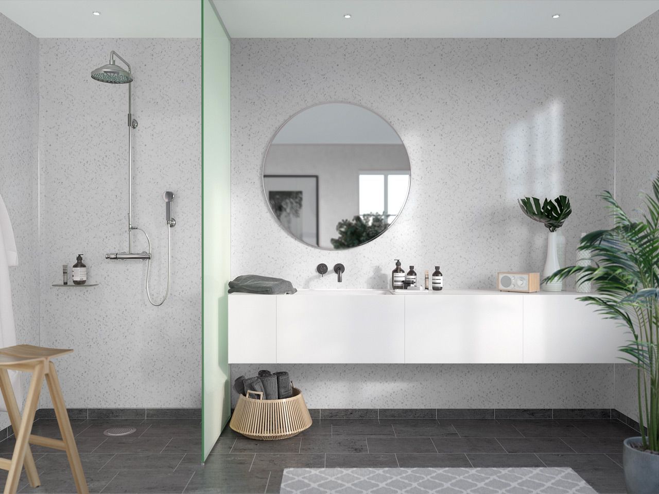 Fibo Timeless - Sugar Sparkle (Plain Panel)