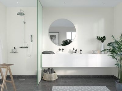 Fibo Timeless - Crystal White - Silk (Plain Panel)