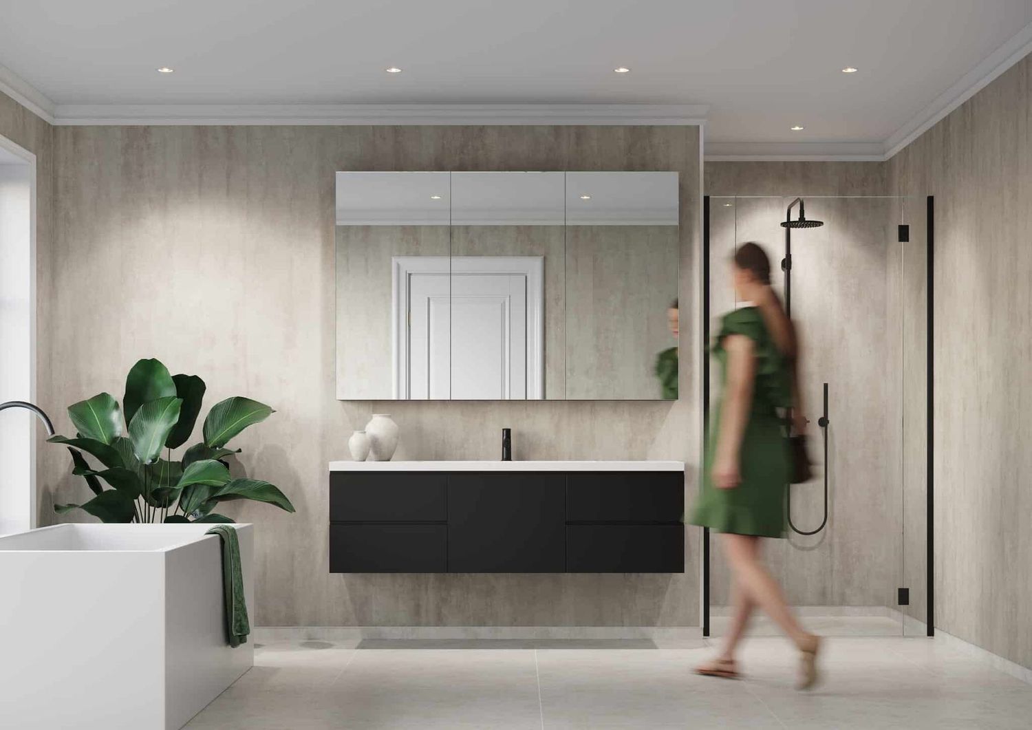 Fibo Signature - Abbey Shale (Plain Panel)