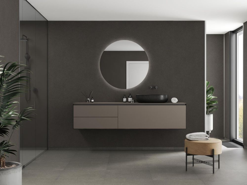 Fibo Signature - Grey Terrazo (Plain Panel)
