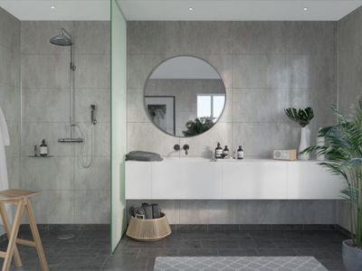 Fibo Scandinavian - Cracked Cement (Tile Effect)