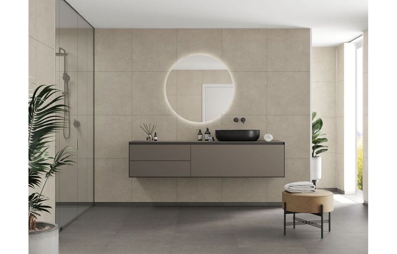 Fibo Scandinavian - Rough Cement (Tile Effect)