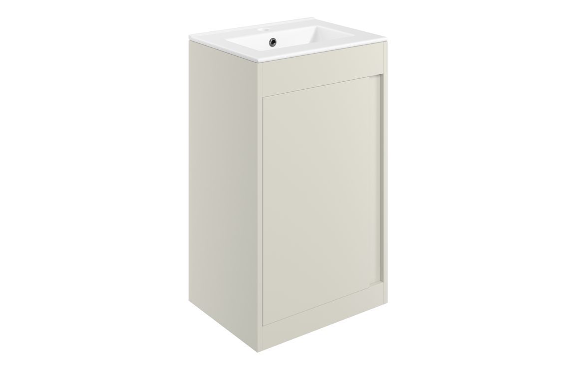 Springfield 510mm Floor Standing Unit Inc. Basin - Matt Latte