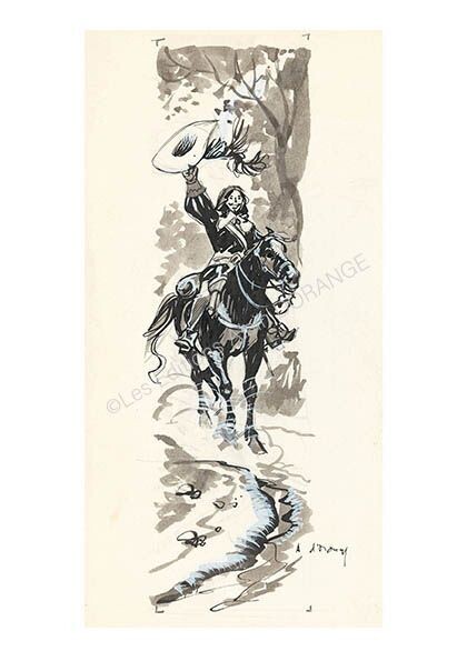 Mousquetaire à cheval