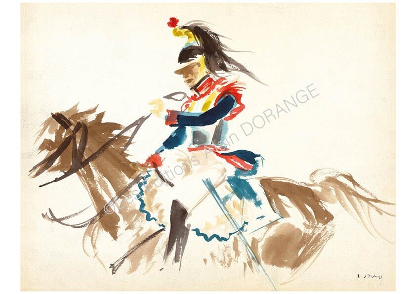 Cuirassier à cheval