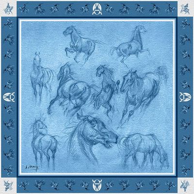 FOULARD - 90 cm