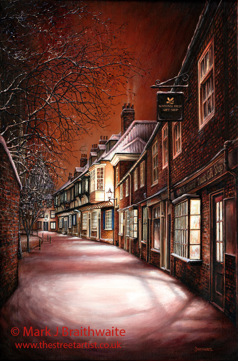 St Williams, Silent Night. Paper Giclée Prints and Canvas Giclée Prints available.