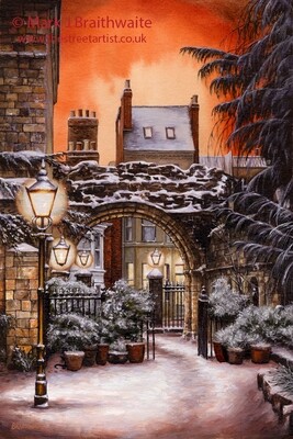 Museum Gardens, Silent Night. Limited Edition Paper Giclée Prints available.