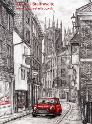 TOR6: The Yorkshire Job, Low Petergate Print (size options available)