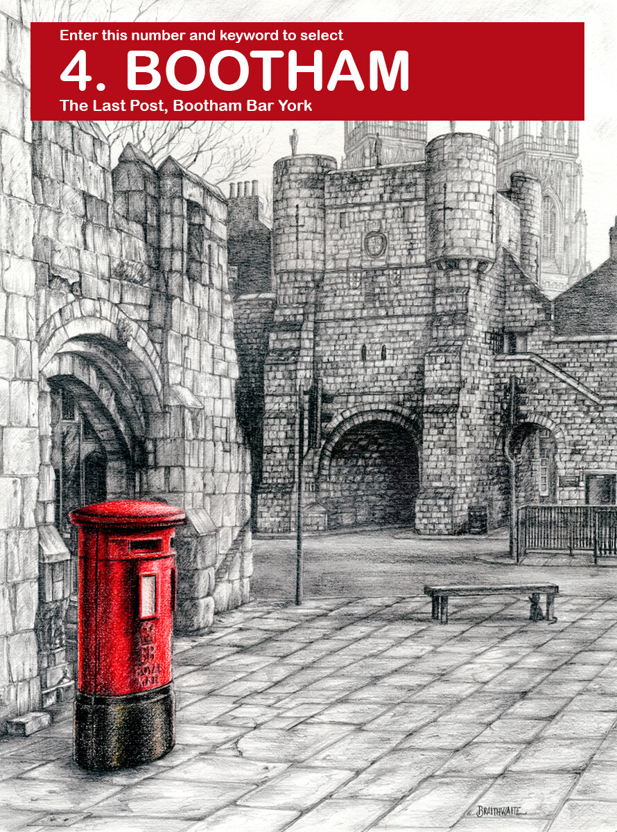 4 for £15 SPECIAL OFFER, Choose 4 £5 Touch of Red Prints for £15