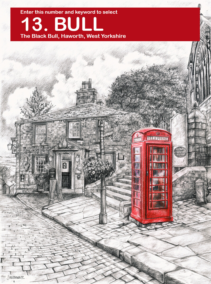 4 for £15 SPECIAL OFFER, Choose 4 £5 Touch of Red Prints for £15