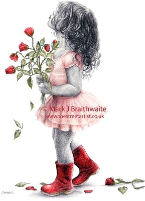 RB4, A Big Kiss for... Print (size options available)
