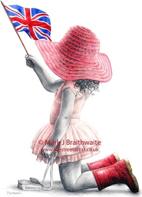 RB7, Her Majesty, Print (size options available)