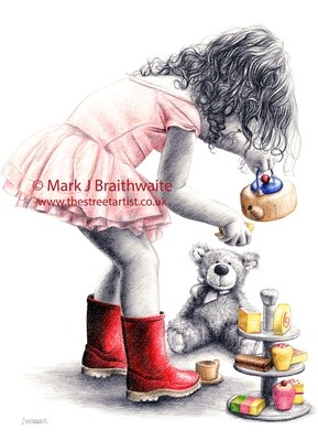 RB10, A Cup of Tea and a Slice of Cake. Print (size options available)