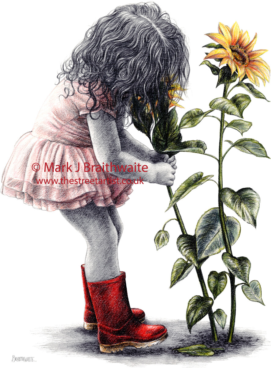 RB14, Flower Arranging. Print (size options available)
