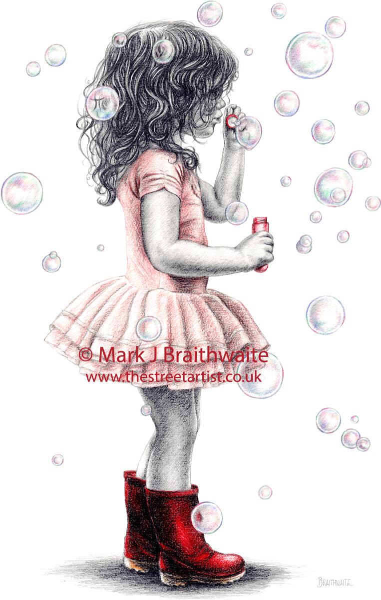 RB13, Bubble Trouble. Print (size options available)