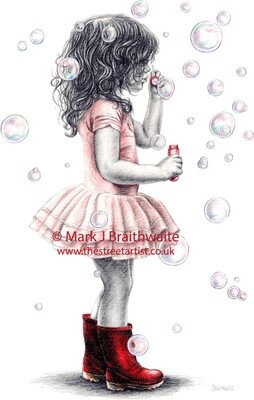 RB13, Bubble Trouble. Print (size options available)