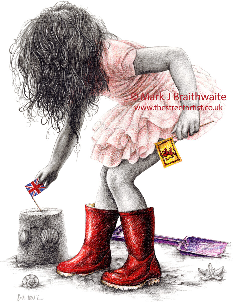 RB17, Queen of the Castle. Print (size options available) ORIGINAL AVAILABLE