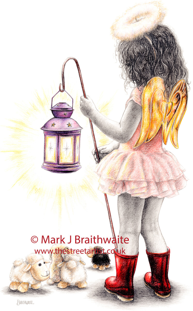 RB22, Twinkle Fairy. Print (size options available) ORIGINAL AVAILABLE