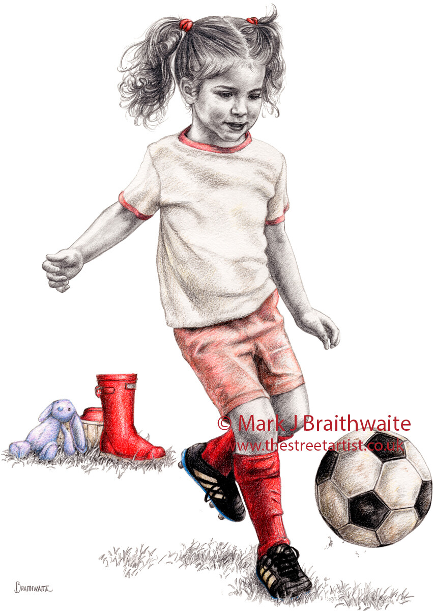 RB47,  She Shoots... Print (size options available) ORIGINAL AVAILABLE