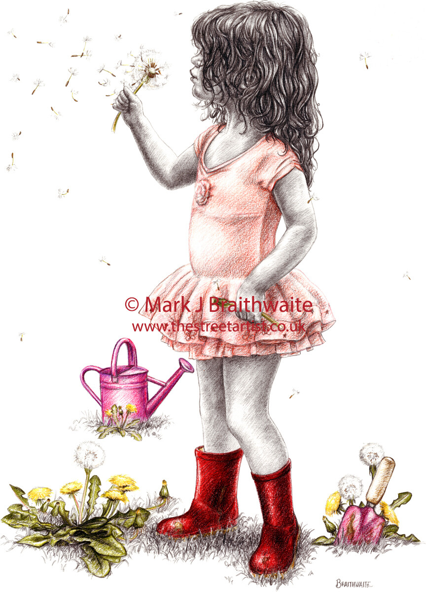 RB40, 1 O&#39;Clock, 2 O&#39;Clock... Print (size options available) ORIGINAL AVAILABLE