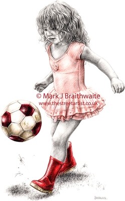 RB39, Keepy Uppy. Print (size options available) ORIGINAL AVAILABLE