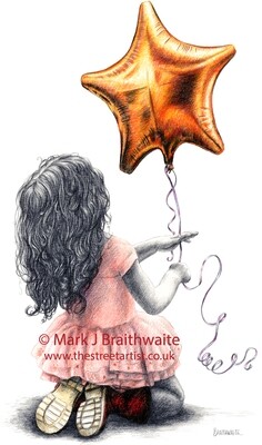 RB27, Wishing on a Star, Print (size options available)