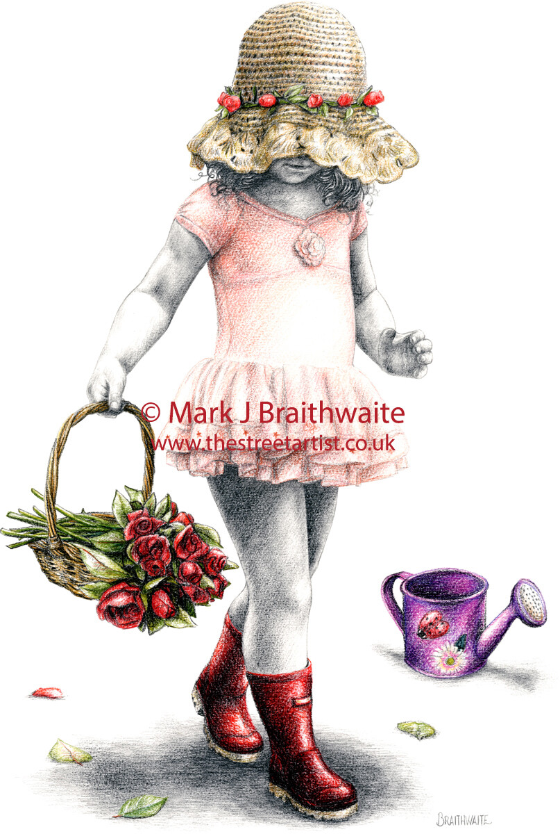 RB30, Rosie Posy, Print (size options available)