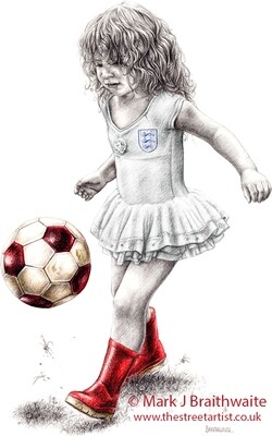 RB39A. England Lioness Cub. Print (size options available)