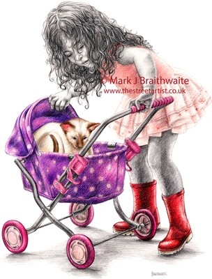 RB37, Cats Cradle. Print (size options available)