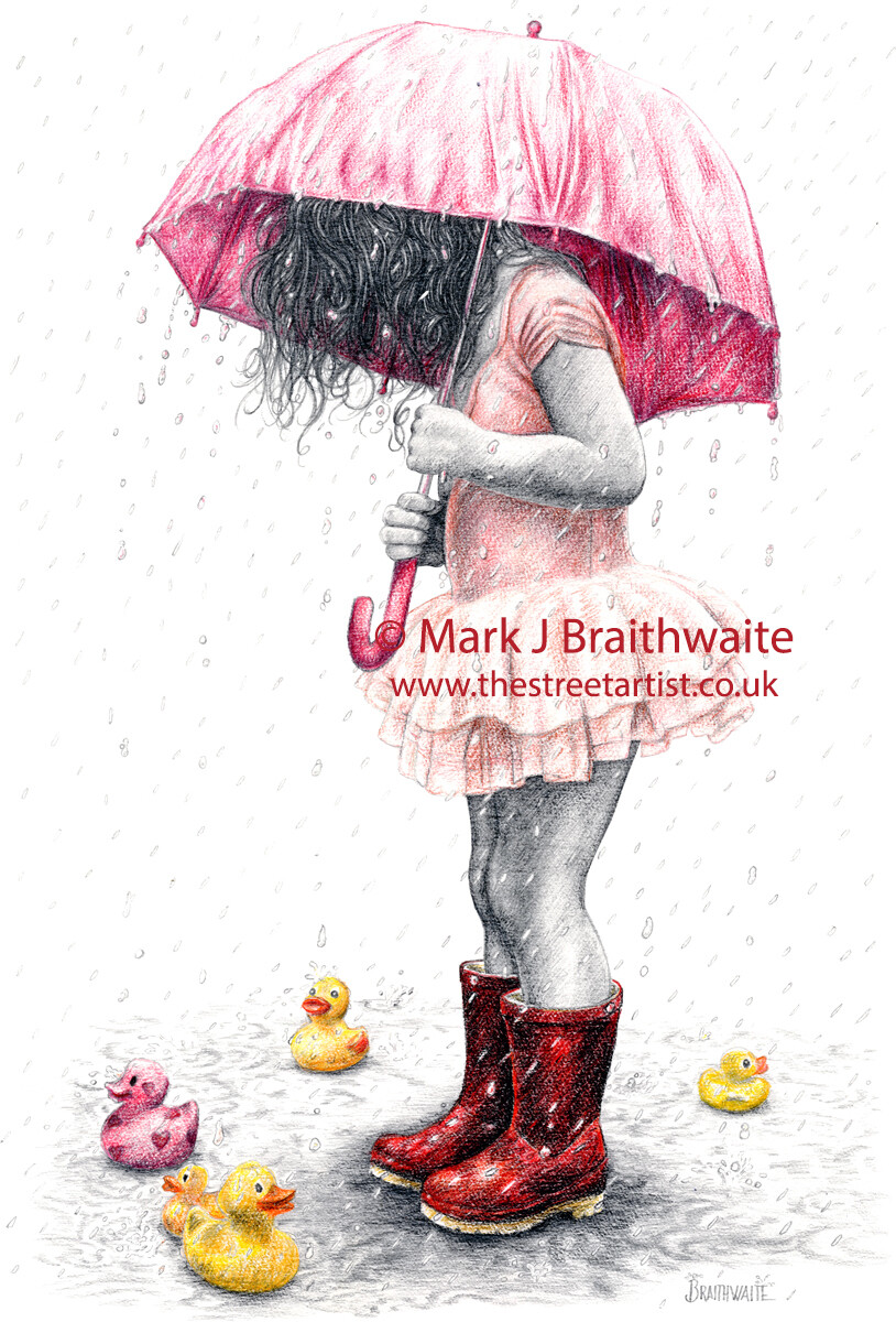 RB20, Nice Weather for Ducks, Print (size options available)
