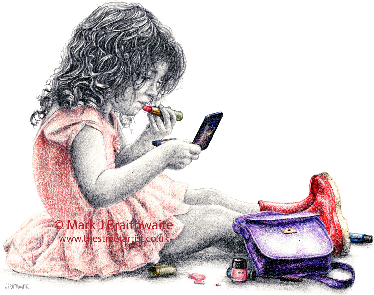 RB25, Lipstick Power &amp; Paint, Print (size options available)