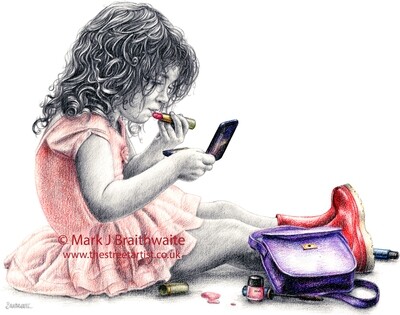 RB25, Lipstick Power &amp; Paint, Print (size options available)