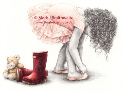 RBLTD1, Ballet. Signed and numbered Print