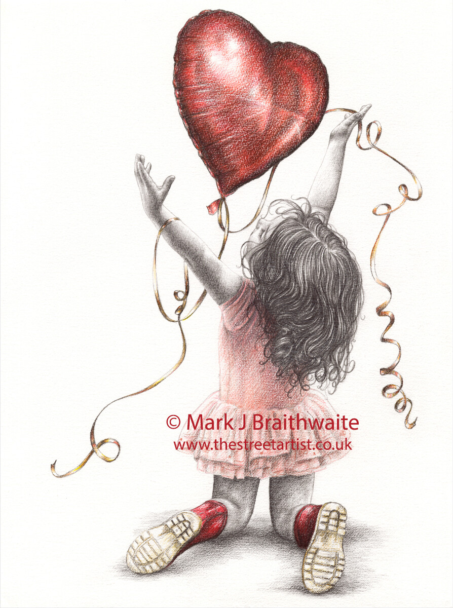 RBLTD4, Hearts &amp; Smiles. Signed and numbered Print.