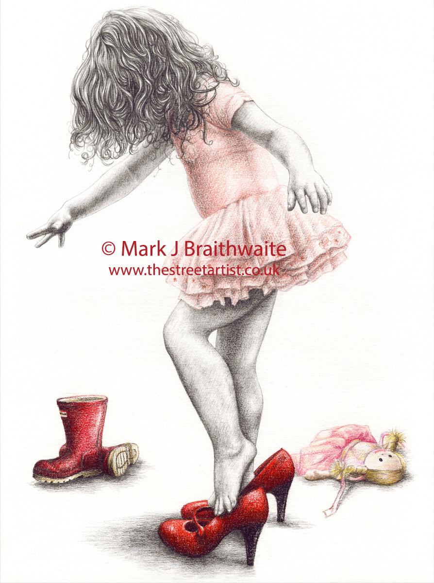 RBLTD5, Wobble. Signed and numbered Print.