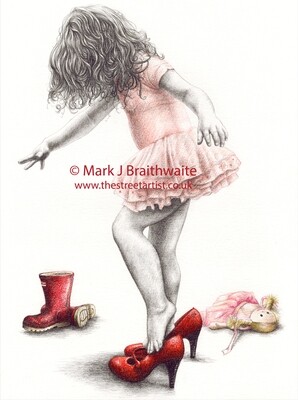 RBLTD5, Wobble. Signed and numbered Print.