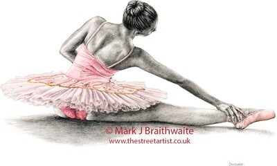 PK15: Pink Study 15. Print (size options available) ORIGINAL AVAILABLE
