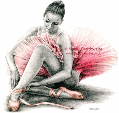 PK13: Pink Study 13. Print (size options available)