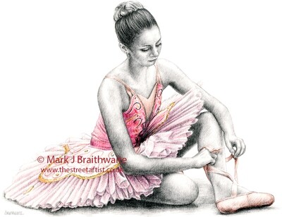 PK6: Pink Study 6. Print (size options available) ORIGINAL AVAILABLE