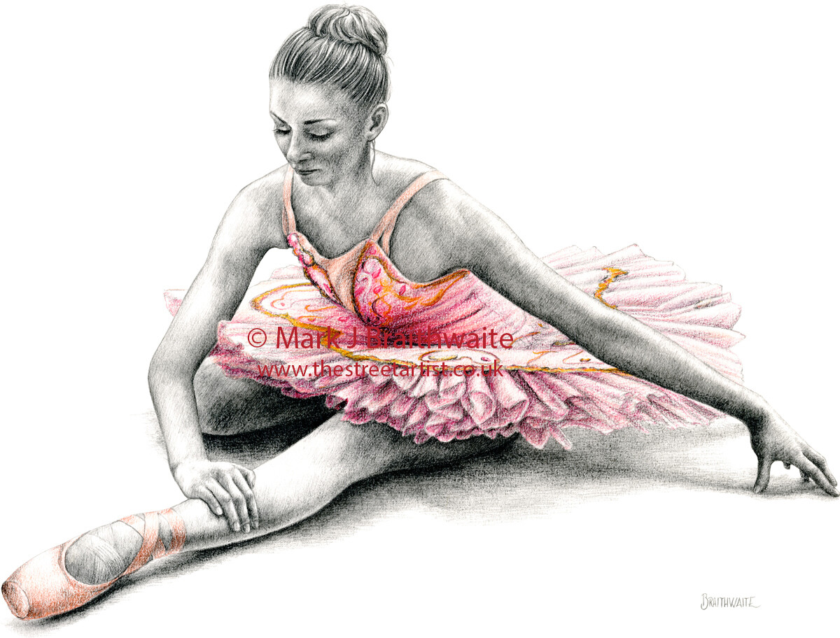 PK9: Pink Study 9. Print (size options available) ORIGINAL AVAILABLE