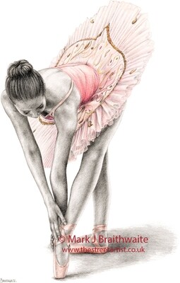 PK17: Pink Study 17. Print (size options available) ORIGINAL AVAILABLE