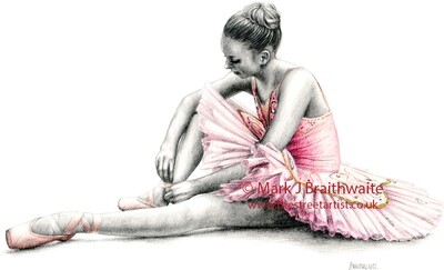 PK11: Pink Study 11. Print (size options available) ORIGINAL AVAILABLE