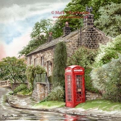Between the Showers, Lost Connection Series. Mounted Limited Edition Prints Available