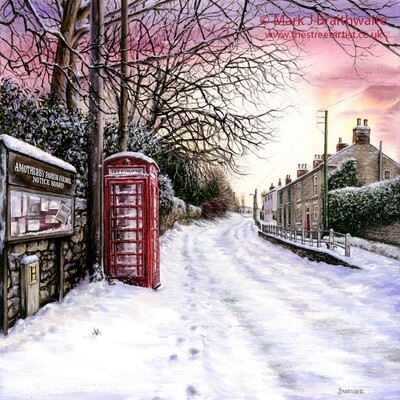 A Winters Tale, Lost Connection Series.  Mounted Limited Edition Prints Available