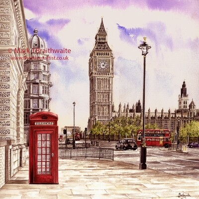 London Calling, Lost Connection Series. Mounted Limited Edition Prints Available