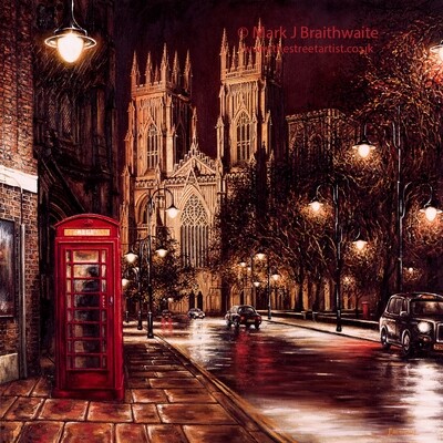 Midnight Caller, Lost Connection Series.  Mounted Limited Edition Prints &amp; Canvas Prints Available